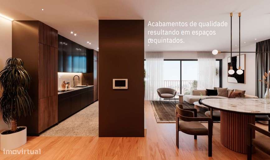 Vende-se T2 novo com pátio exterior, Boavista - Grande imagem: 4/14