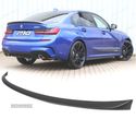 AILERON LIP SPOILER TRASEIRO PARA BMW G20 19- LOOK M-PERFORMANCE PRETO MATT - 1