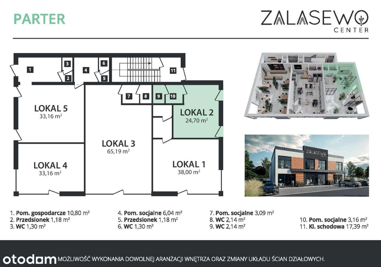 Lokal Usługowo-handlowy Top Lokalizacja !!! SWARZĘDZ/ZALASEWO - Pełny obrazek: 4/15