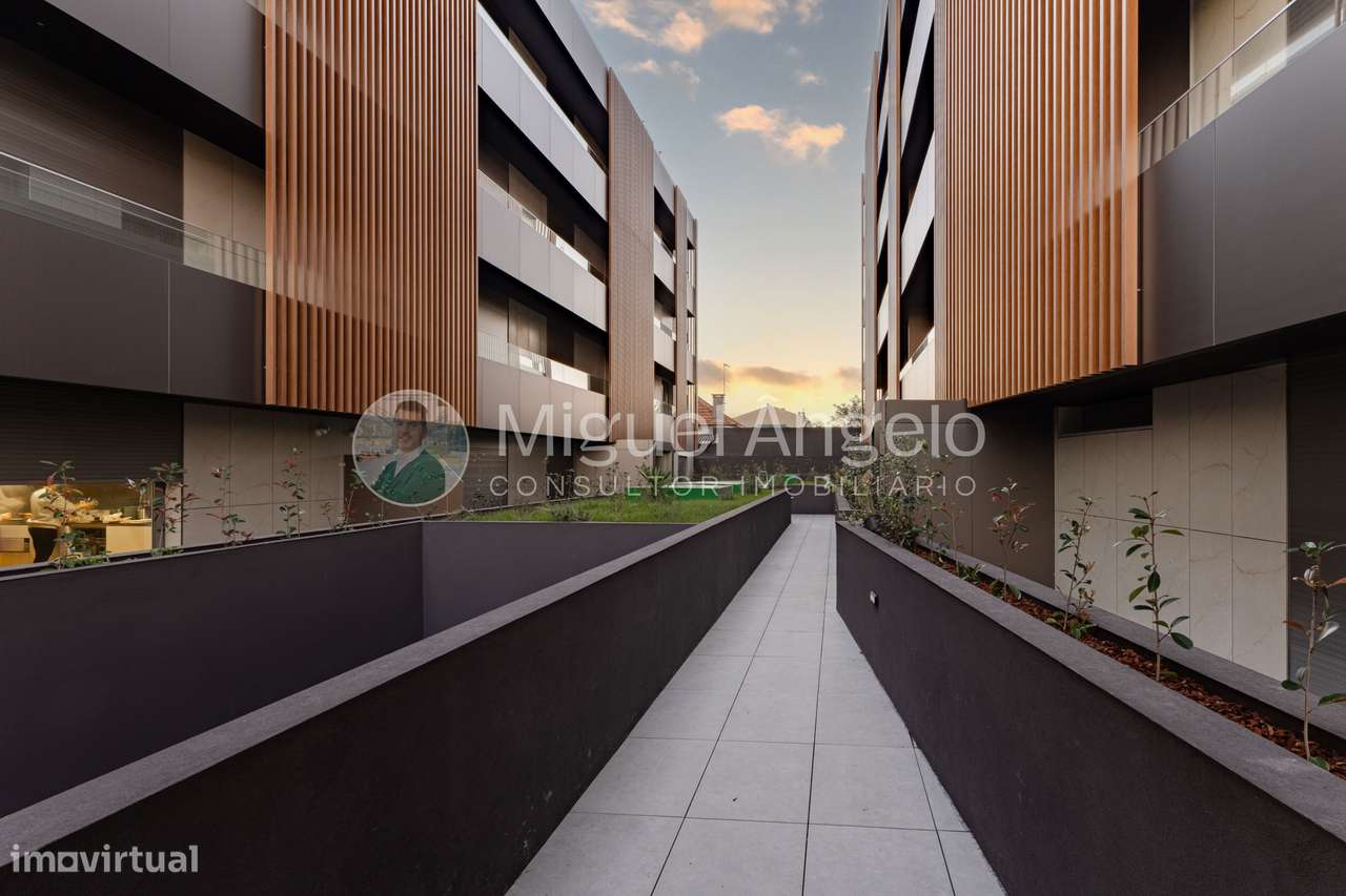 T2 moderno com varanda e garagem no Twins 22 – Espinho - Grande imagem: 4/52