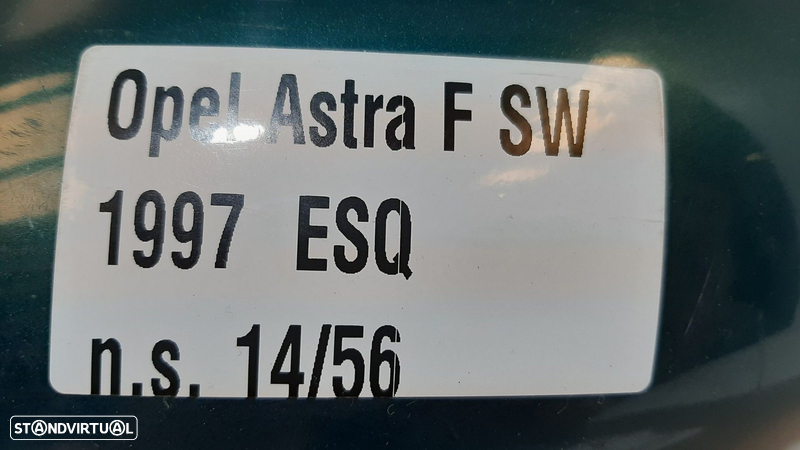 Espelho Retrovisor Esq Opel Astra F Classic Combi (T92) - 5