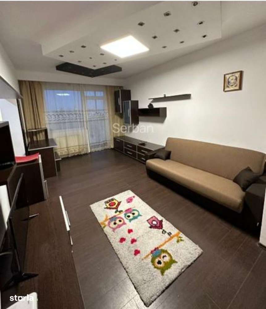Apartament 1 cameră, 33 mp, mobilat, utilat. 54000 E. Comision 0-8