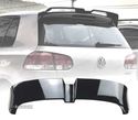 ALERON SPOILER PARA VOLKSWAGEN VW GOLF 6 08-13 LOOK OETTINGER PRETO BRILHANTE - 1