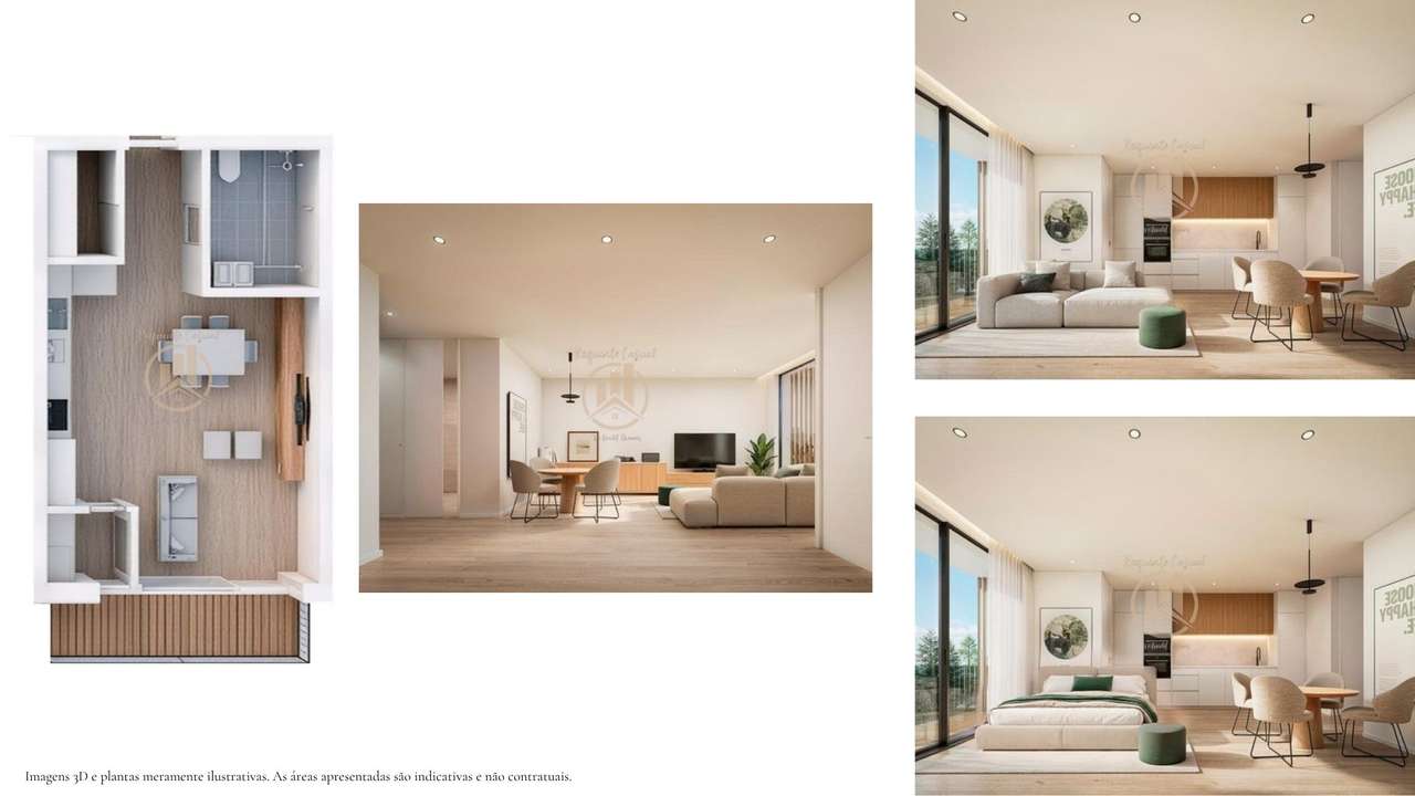 Apartamento T0 | Novo | Espargo - Grande imagem: 2/23