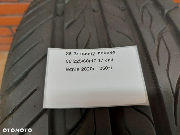 2 OPONY LETNIE LATO SAILWIN ANTARES 68 225/60/17 2020r - 3