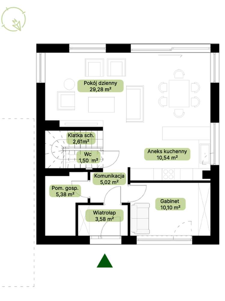 Nowoczesny dom jednorodzinny pod Warszawą-6