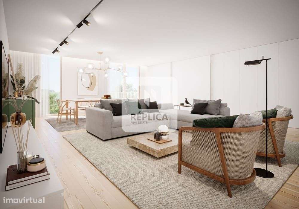 Apartamento T4 Duplex Novo com 2 Terraços nas Antas - Grande imagem: 5/16