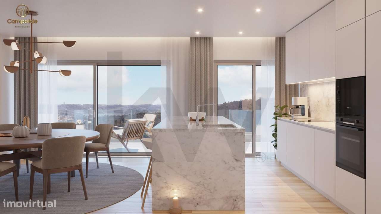 Apartamento T2   à venda  em Campolide Lisboa com garagem - Grande imagem: 2/36