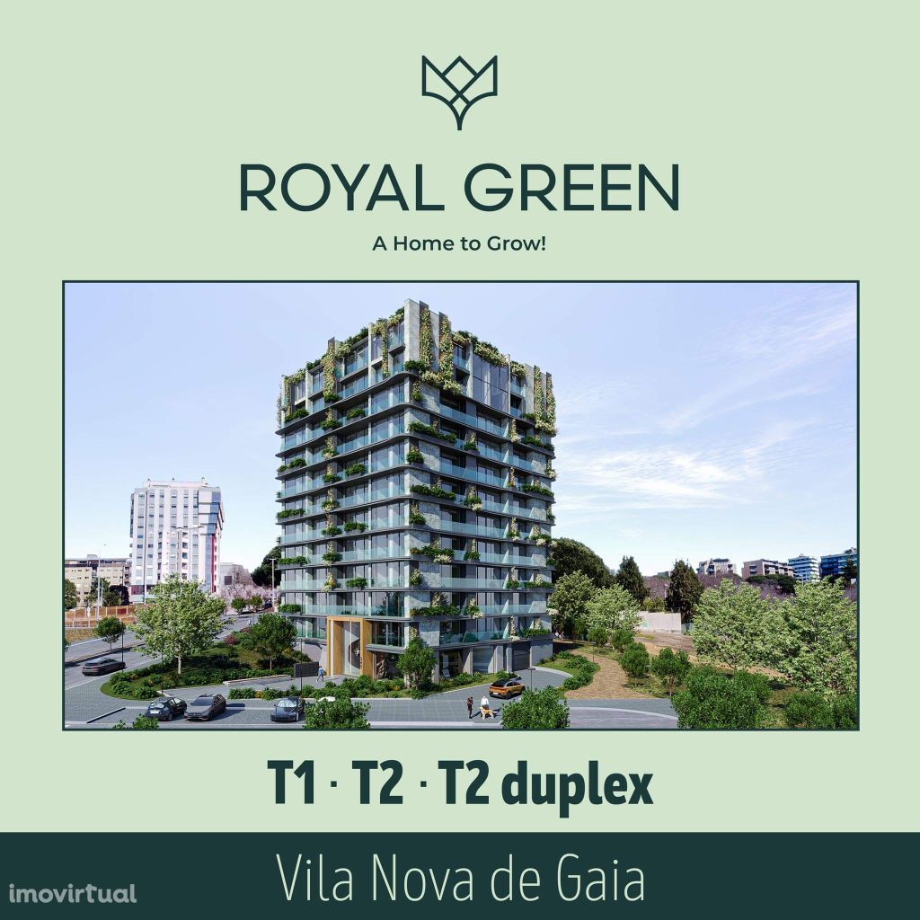 Empreendimento Royal Green (GaiaShop) // T2 Nordeste/Sudeste no Piso 6