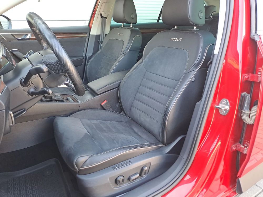 SKODA SUPERB Scout 2.0TDI 200KM 4x4 Grzana kierownica szyba DSG ACC Elek.Fotele HAK