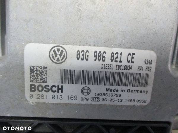 VW EOS 06R 2.0 TDI ZESTAW STARTOWY 03G906021CE 1Q0920863A - 5
