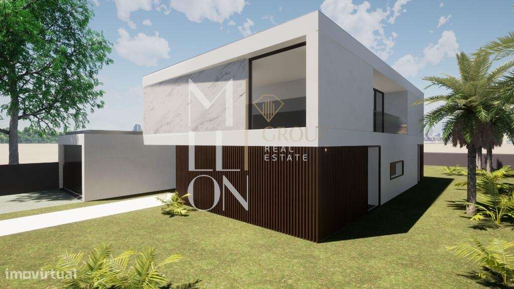Moradia T4 de Luxo – 4 Frentes, com Piscina – Serzedo, Vila Nova de Ga - Grande imagem: 4/9