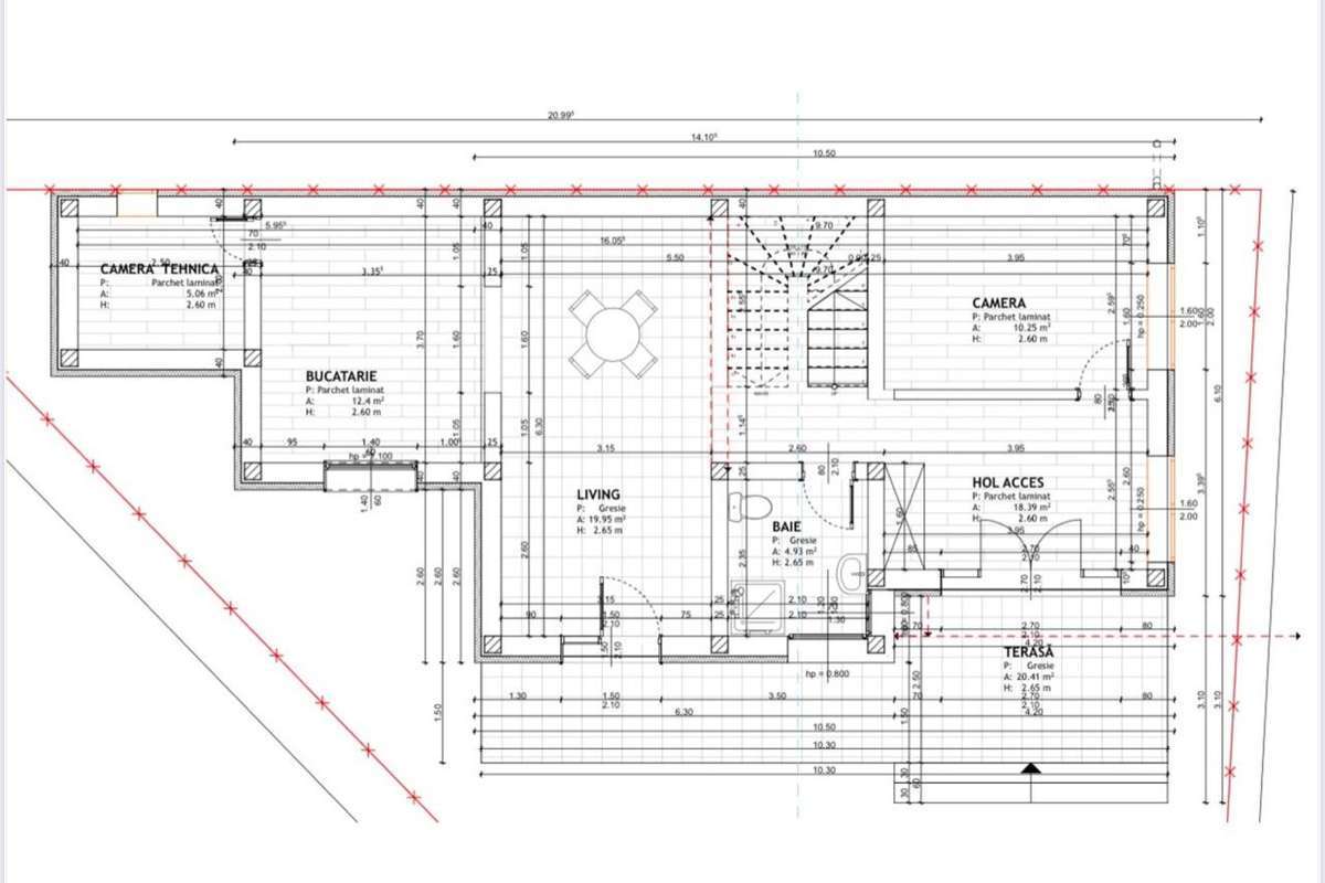 Casă nouă la cheie cu trei dormitoare-2