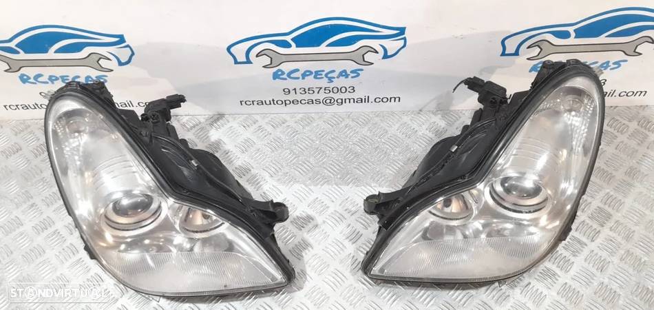 OTICA OTICAS ESQUERDO DIREITO MERCEDES BENZ CLASS CLS C219 W219 A2198202961 2198202961 A2198201061 2198201061 OPTICA OPTICAS FAROL FAROIS - 3