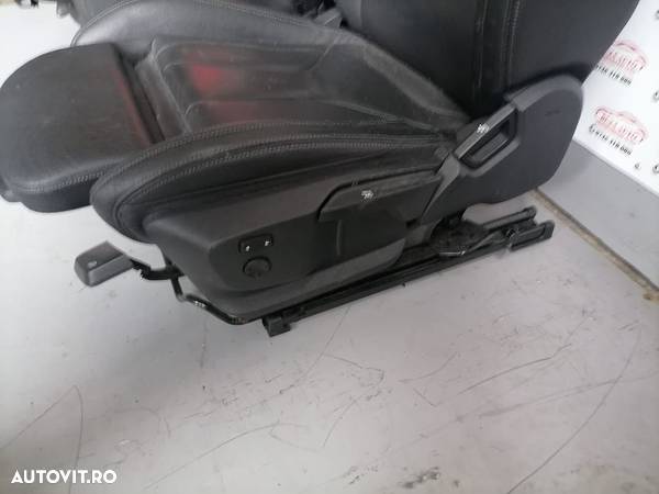 Interior din piele pe negru pentru BMW X2 M-PACHET cu tetiera integrata in stare perfecta - 3