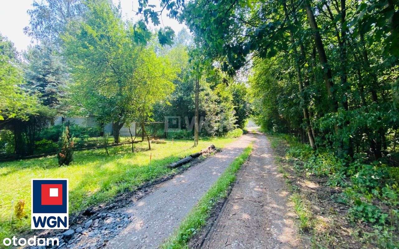 Klimatyczna działka przy lesie Kazimierz Górniczy-11