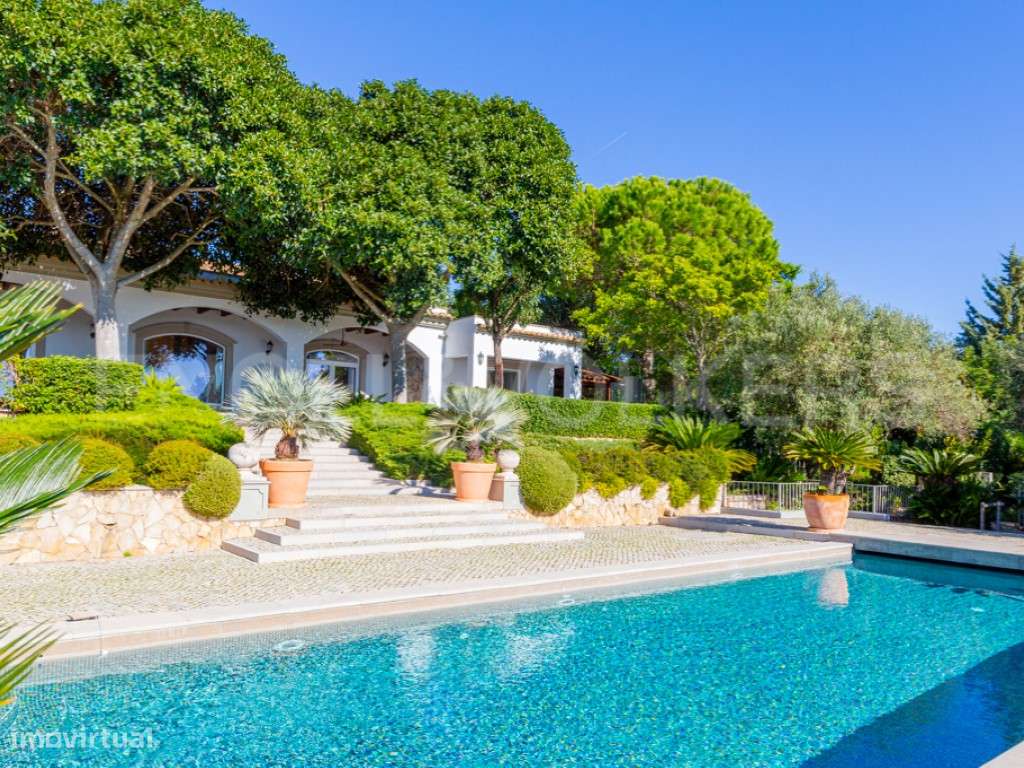 Vila Elegante com Vista Mar entre Estoi e Santa Bárbara Nexe-45