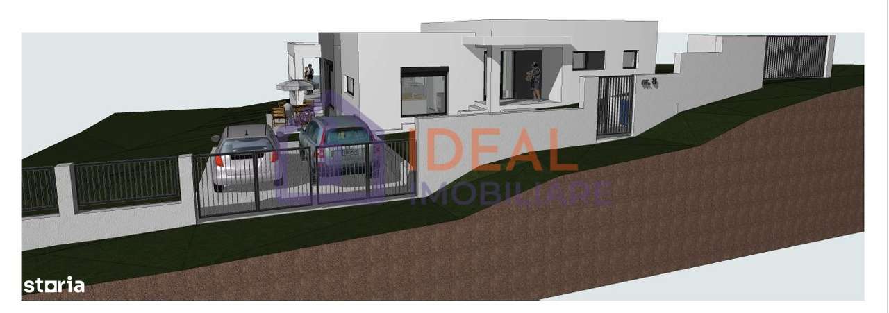 Casă modernă pe un singur nivel în Bavaria, teren 750 mp - Imagine principală: 4/8