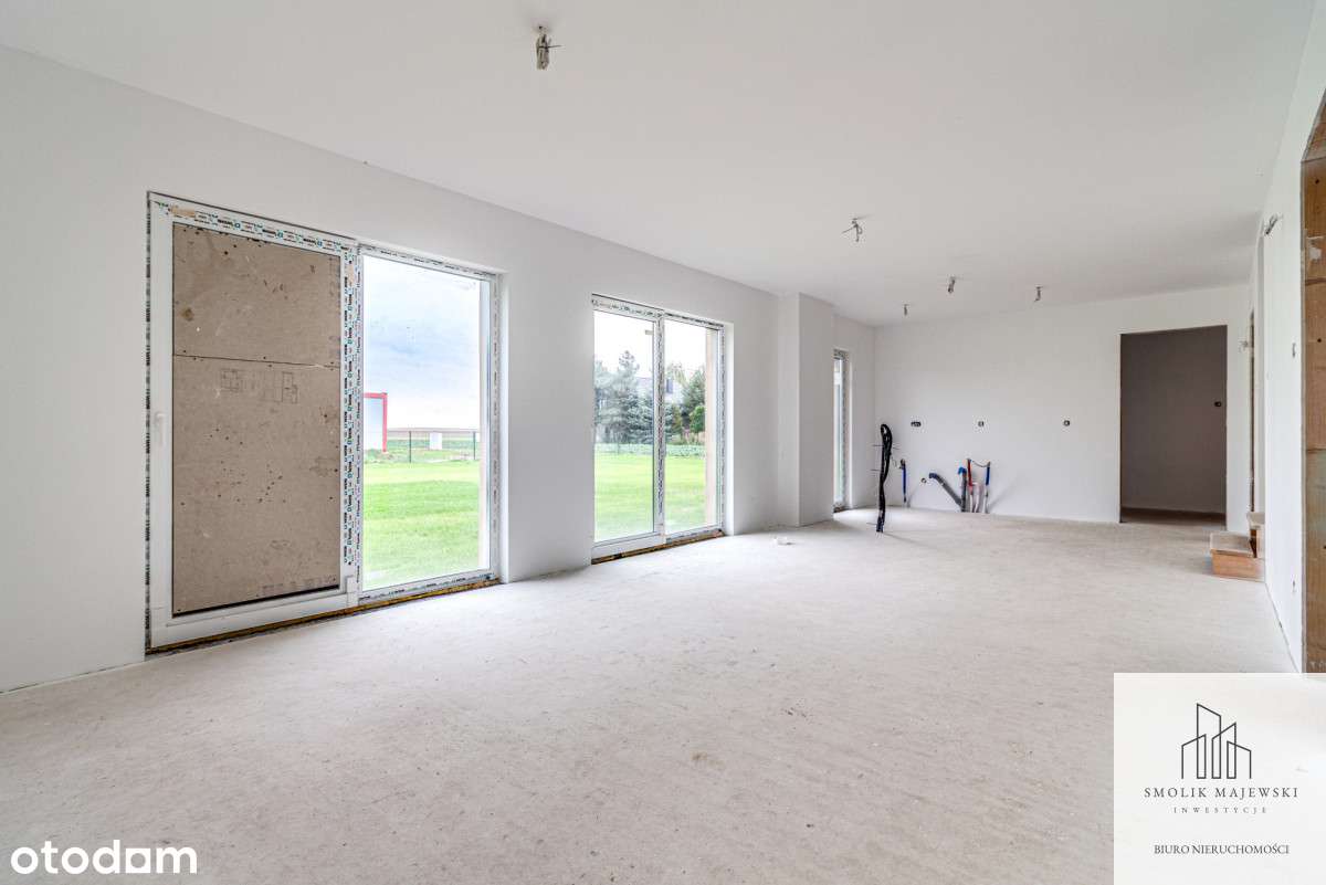 Bliźniaki na dużej działce-7