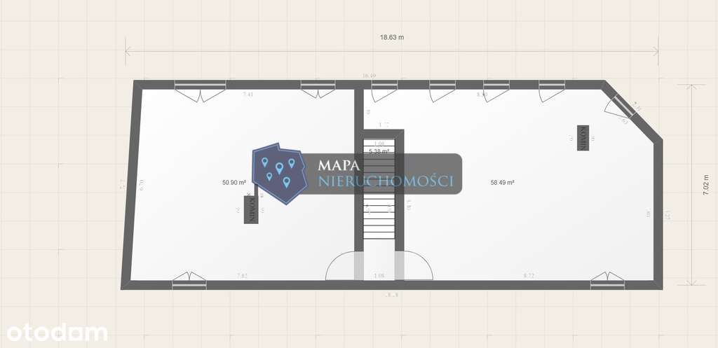 Piętrowy budynek do remontu w Centrum-9