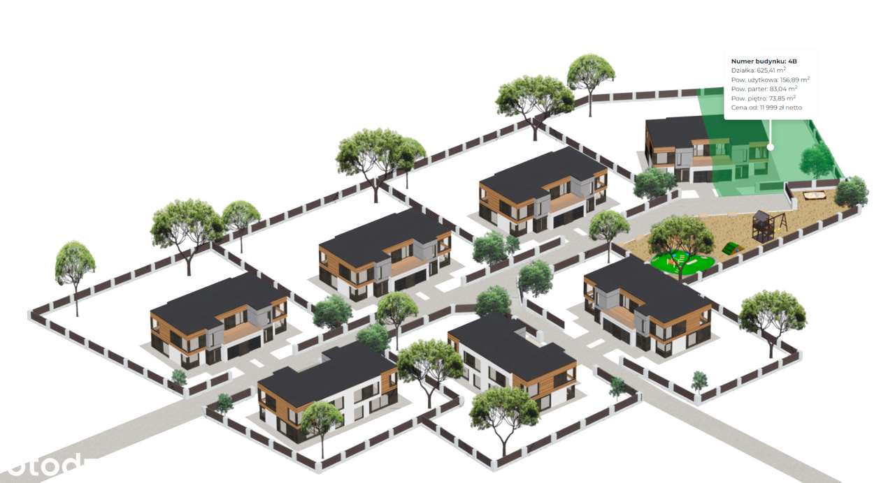 Nowoczesny dom 157m2 z własnym lasem w Sośnicowicach - Pełny obrazek: 2/7