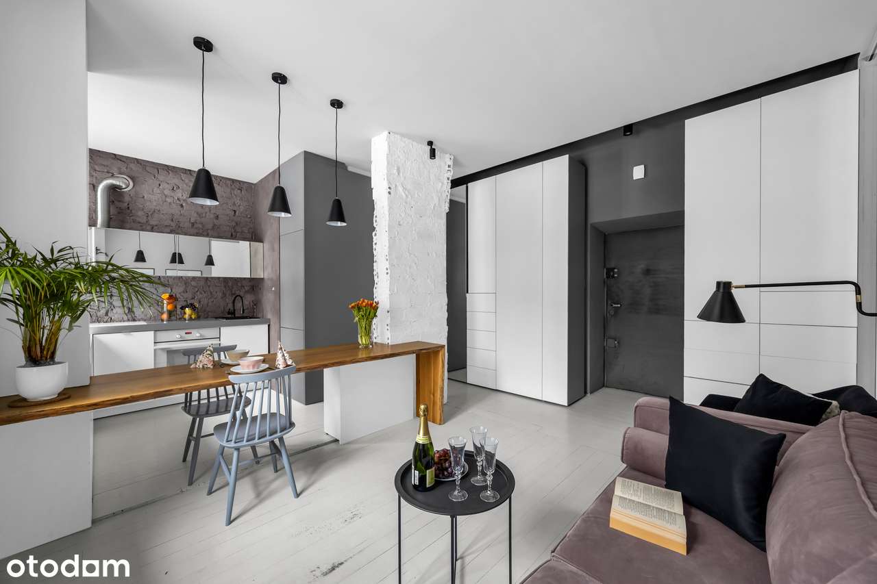 Nowoczesny apartament w zabytkowej kamienicy.-0