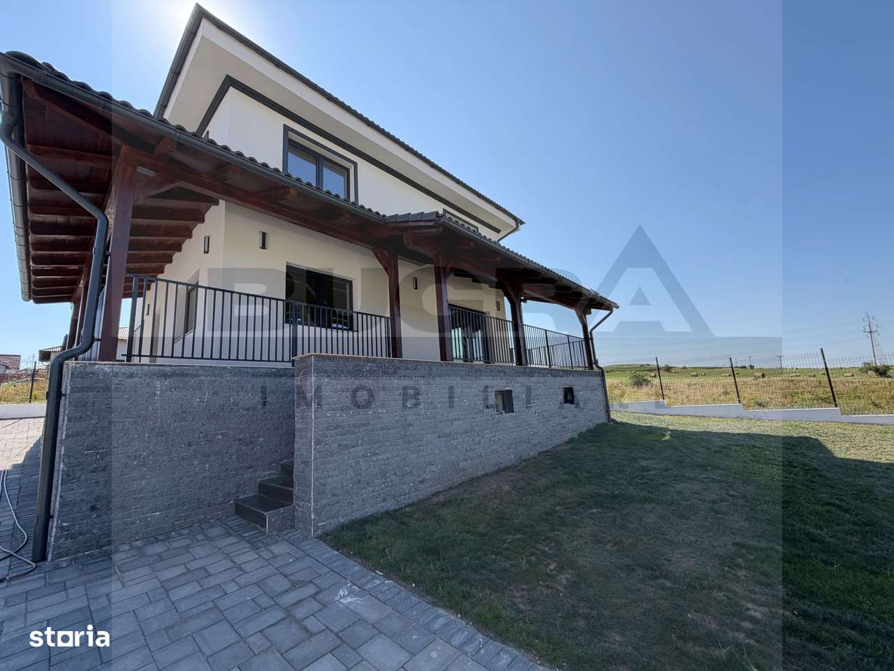 Casa individuala de 120mp, teren 500mp, finisata modern, zona Chinteni-9