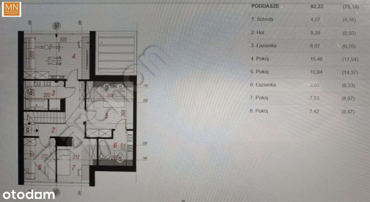 Kocmyrzów,Dojazdów,Dom Z Garażem za 950 tys, - Pełny obrazek: 5/20