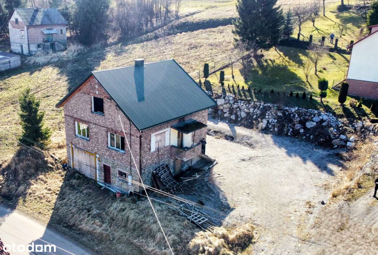 Dom wolnostojący do aranżacji - nowy dach, 1. linia zabudowy, 9,7 a