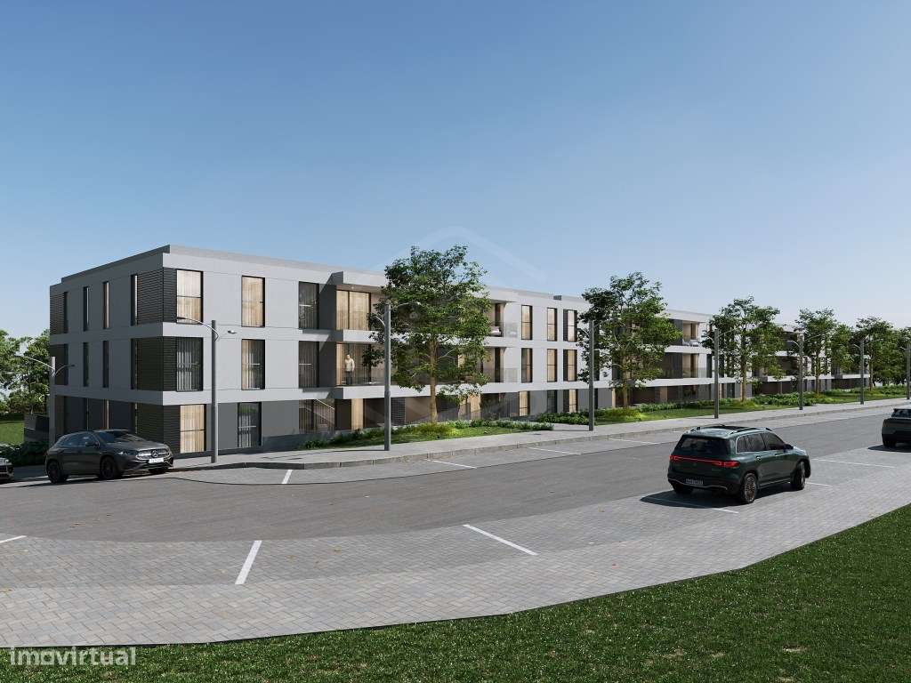 Apartamento T2 com amplo Terraço de 88m2,e garagem para dois carros - Grande imagem: 5/20