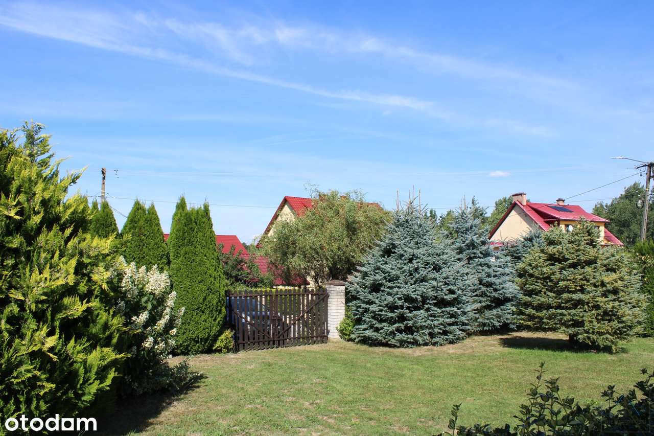 Gruszów, gmina Raciechowice - dom z ogrodem w spokojnej okolicy. - Pełny obrazek: 4/17