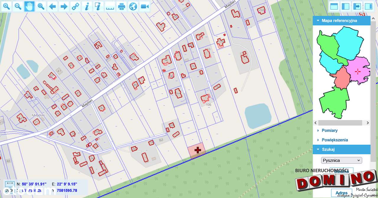 Jastkowice, ul. Majdan. Działka budowlana o pow.1150m - Pełny obrazek: 4/6