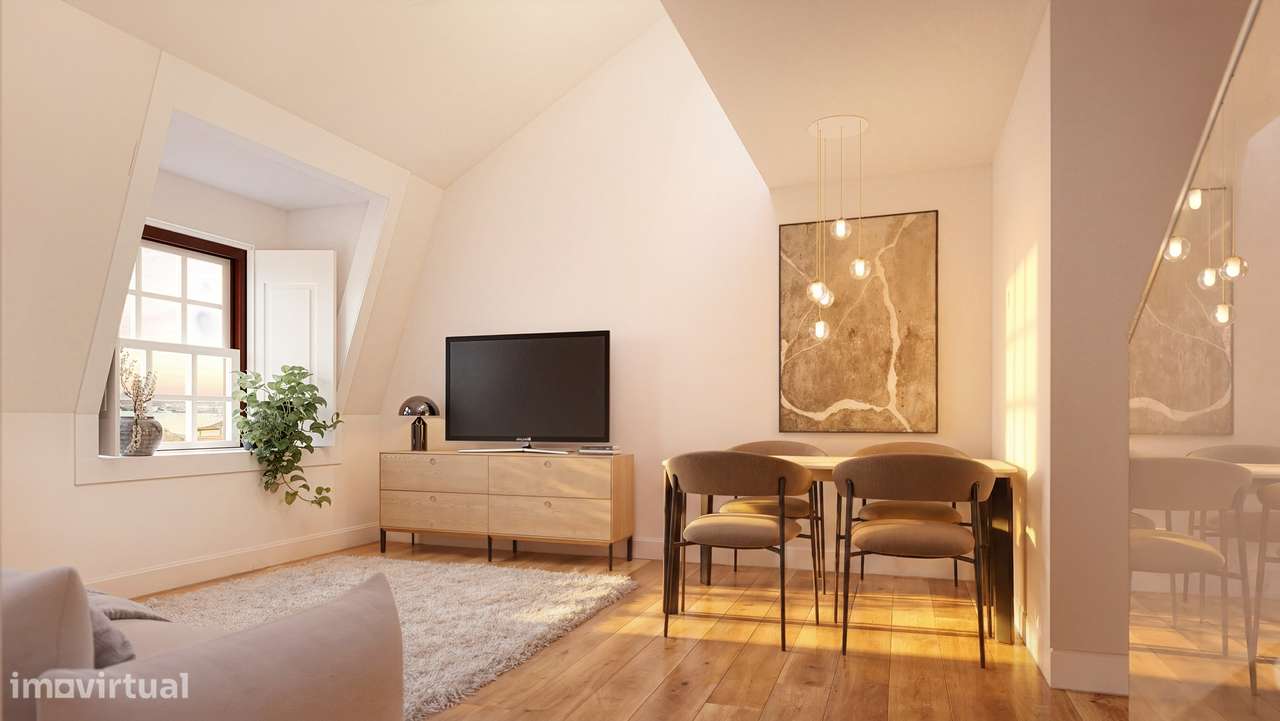 Generoso Apartamento T1+1 duplex em Arroios-0