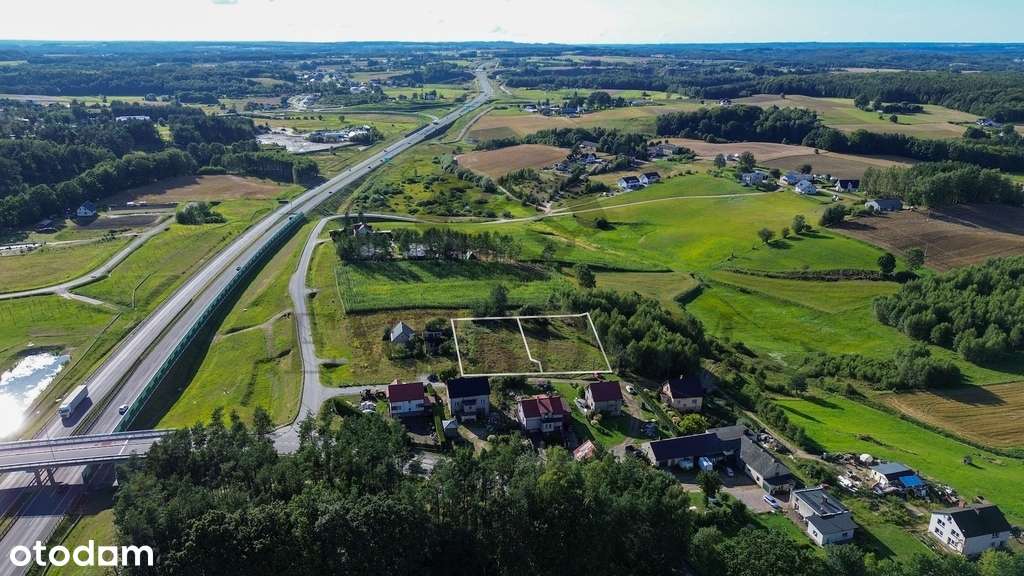 Działka budowlana w Szemudzie Nowiny 1500 m2-9