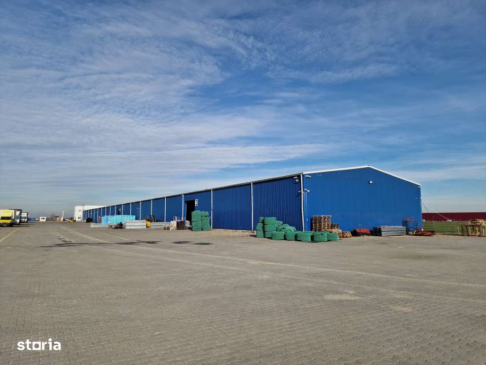 Spatiu industrial si Birouri 3700 MP Teren 24895 MP Sindrilita DN2 - Imagine principală: 4/16