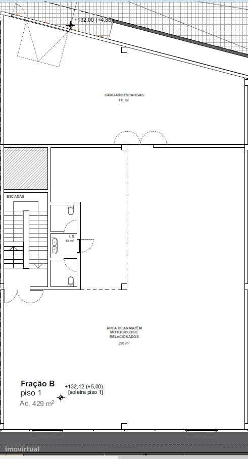 Armazém para Arrendamento – Excelente Localização entre Guimarães e Vi - Grande imagem: 5/6