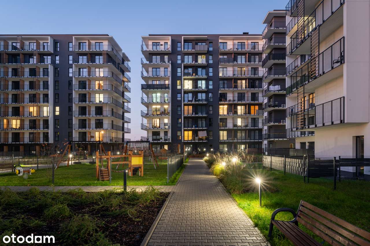 Nowoczesne 2-pokojowe mieszkanie z balkonem w Krakowie-2