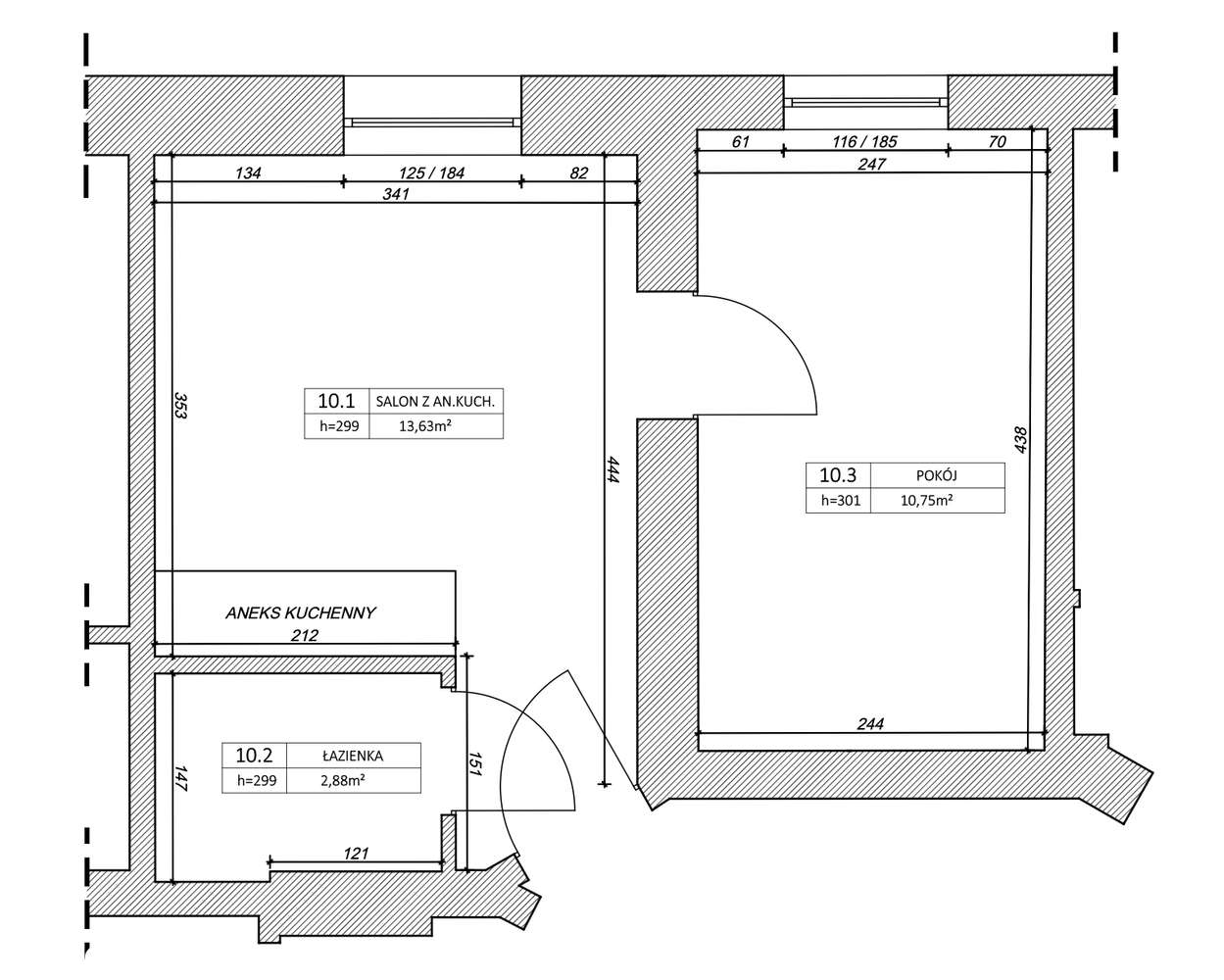 Do remontu! Łazarz, 2 pokoje, 2 piętro, pełna rewitalizacja kamienicy-10