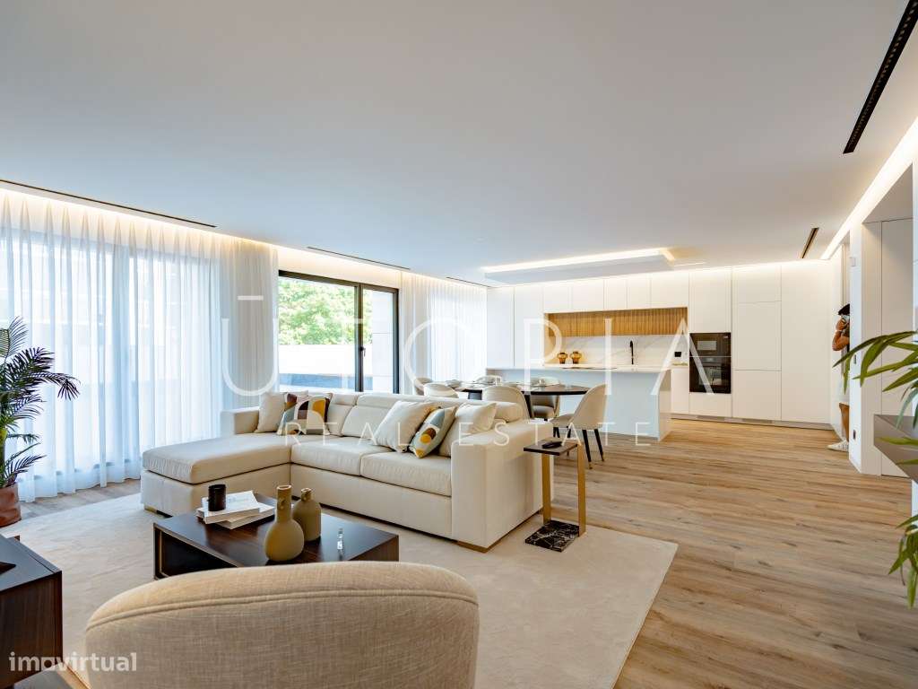 T4 novo com terraço, sala de cinema e piscina - D. João III Prestig...-39