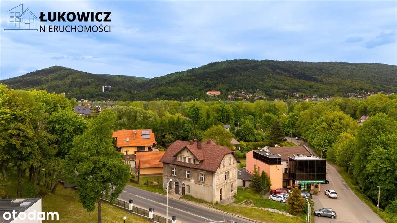 Budynek usługowo-mieszkalny przy głównej drodze!