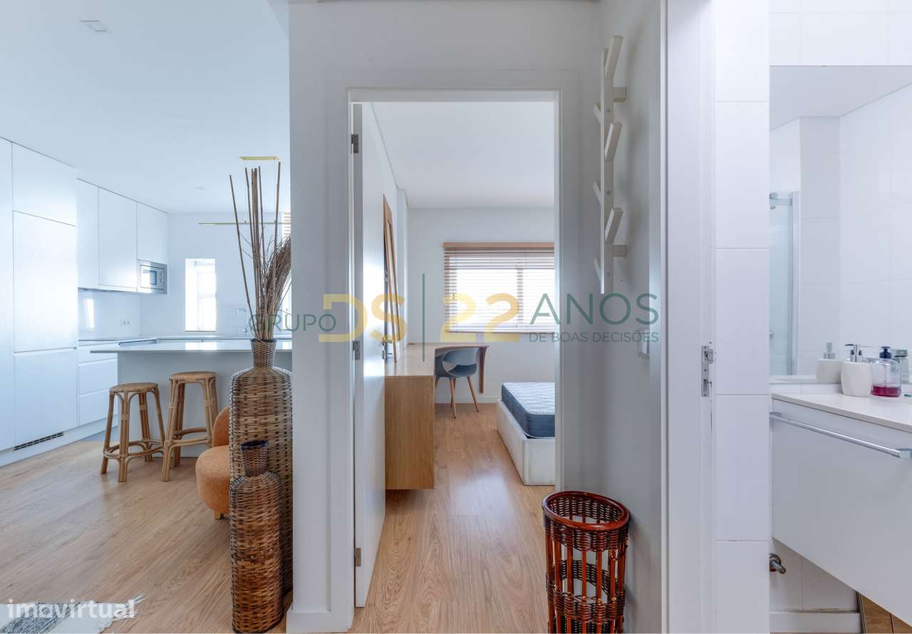 T1 totalmente remodelado  na 2. ª linha de mar em Vila do Conde-11