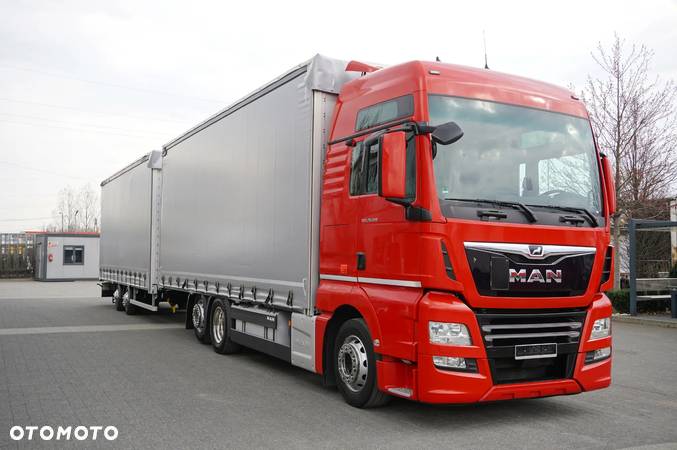 MAN Man TGX 26.510 BDF E6 6×2 Low deck / Przyczepa Konar / Zestaw 120 m3 / 38 europalet - 2