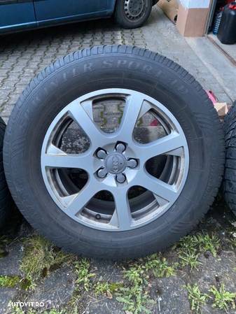 Jante Audi Q5 Oem cu cauc 235/65R17 dot 2015/11 4-5 mm 7jx17et37 - 4