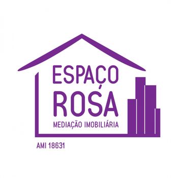 Espaço Rosa-Mediação Imobiliária Logotipo