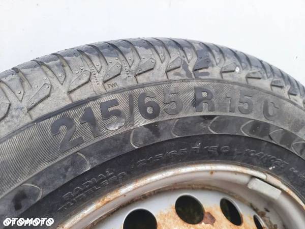 Koło zapasowe zapas felga ford custom transit MK8 R15 BK21-10007-AA 215/65 15C - 2