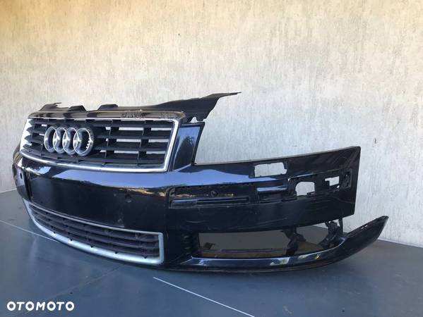 AUDI A8 D3 ZDERZAK PRZÓD ATRAPA CHROM 4E0807437A - 2