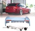 CONJUNTO PARA-CHOQUES + PONTEIRAS LOOK M PERFORMANCE PARA BMW SERIE 3 F31 11-18 - 1