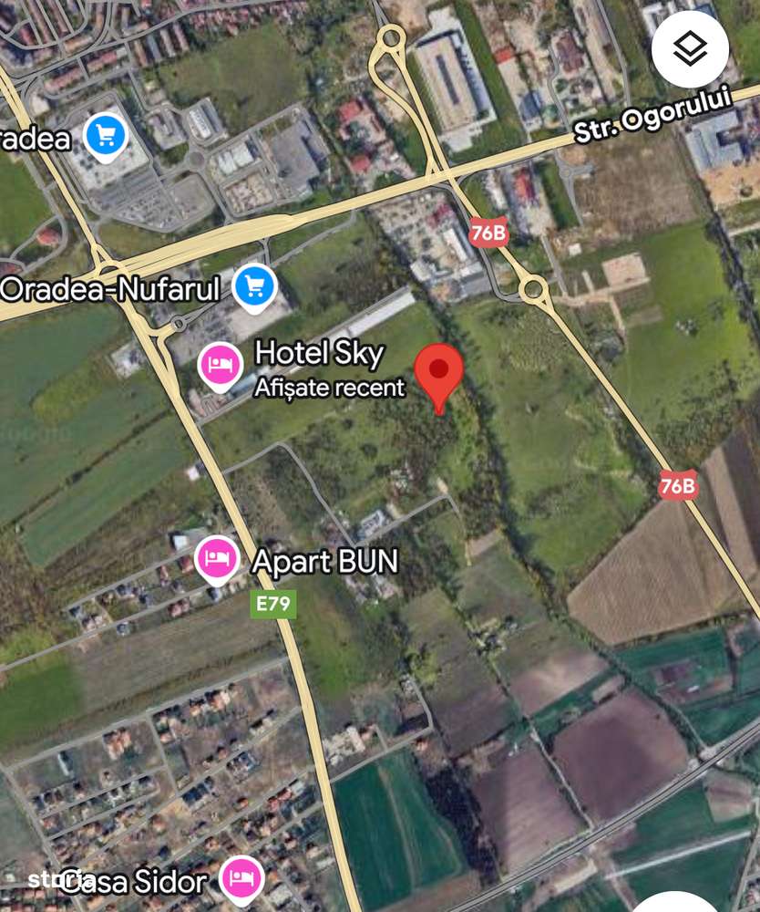 Teren 16.600 mp  intre Oradea si Felix , zona Hotel SKY - Imagine principală: 2/2