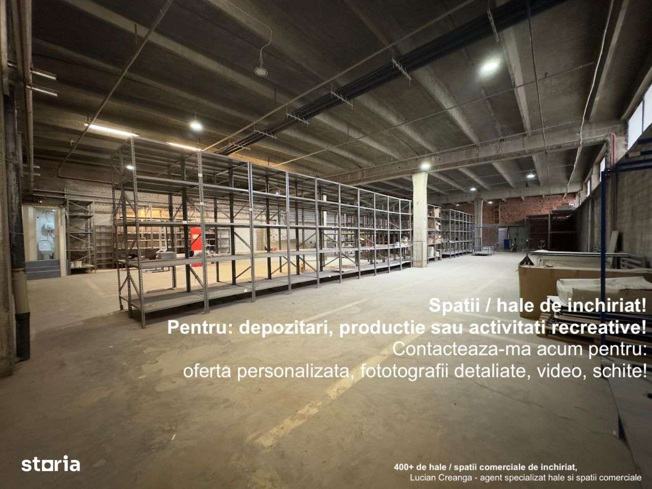 Hale 50, 228, 430, 595mp, zona Carrefour Felicia, C. Chisinaului 26 - Imagine principală: 1/6