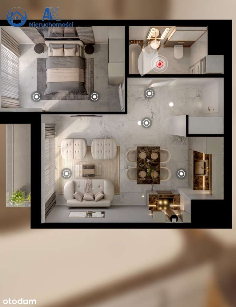 2 pokoje z panoramicznym widokiem, blisko morza-0